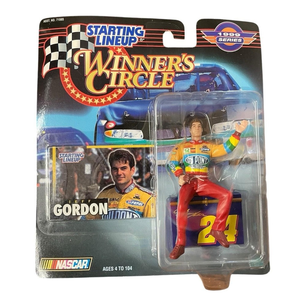 Jeff Gordon Winner's Circle Starting Lineup 1999 NASCAR‎ Action Figure Hasbro